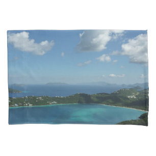 Housse D'oreillers Baie de Magens, scene de l'île St Thomas Beautiful