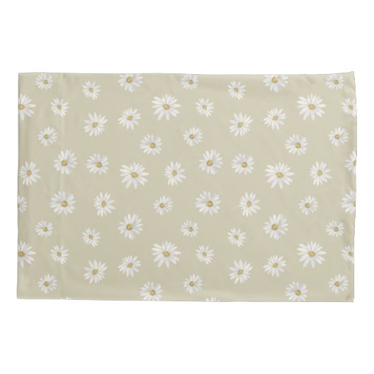 Housse D'oreillers Baies blanches - Standard d'image transparente (Dos)