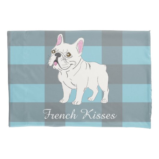 Housse D'oreillers Baisers Français (devant)