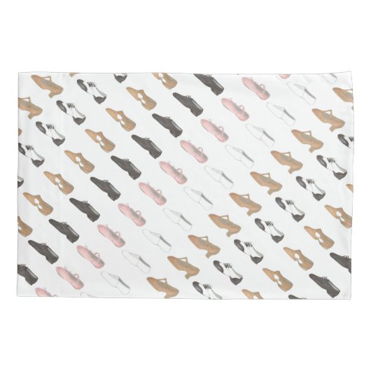 Housse D'oreillers Ballet Tap Jazz Acro Lyrique Danse Caractère Chaus (Dos)