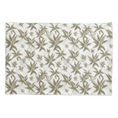 Housse D'oreillers Bamboo on White Sheers - Seamless surface (Dos)