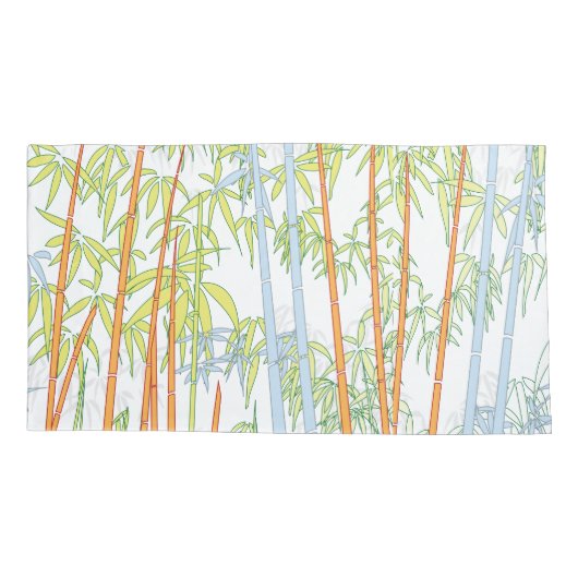 Housse D'oreillers Bambou 3 (Dos)