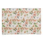 Housse D'oreillers Bambou brut Floral Daisy Ferme Shamrock (devant-Droit)
