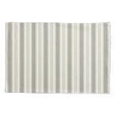 Housse D'oreillers Bande de bonbons beige (Dos)