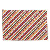 Housse D'oreillers Bandes de bonbons à l'ancienne (grande échelle) (Dos-Droit)