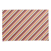 Housse D'oreillers Bandes de bonbons à l'ancienne (grande échelle) (devant-Droit)