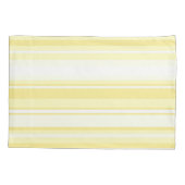 Housse D'oreillers Bandes de citron (Dos)