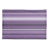 Housse D'oreillers Bandes de lavande (Dos)