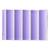 Housse D'oreillers Bandes d'ombre violette (Dos)