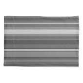 Housse D'oreillers Bandes grises (Dos)