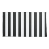 Housse D'oreillers Bandes verticales noires (Dos)