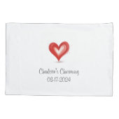 Housse D'oreillers baptême, don de communion, baptême, parrain, (Dos)