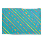 Housse D'oreillers bardeaux bleu-vert Thunder_Cove (Dos)