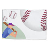 Housse D'oreillers Baseball Coque coussin (Dos)