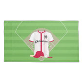 Housse D'oreillers Baseball de Cute (Dos)