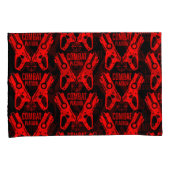 Housse D'oreillers Bataille de Dart Gun (devant-Droit)