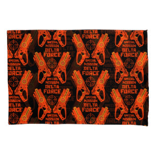 Housse D'oreillers Bataille de Dart Gun