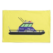 Housse D'oreillers Bateau de patrouille (Dos)