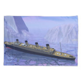 Housse D'oreillers Bateau titanique coulant - 3D rendent (Dos)