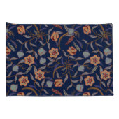 HOUSSE D'OREILLERS BATIK FLORAL BOTANIQUE (Dos-Droit)