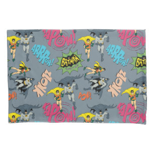 Housse D'oreillers Batman Et Robin Motif Action