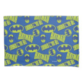 Housse D'oreillers Batman - Le Motif du Chevalier foncé (devant)