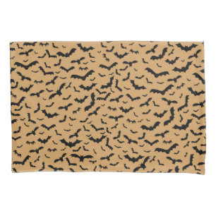 Housse D'oreillers Battes noires volantes