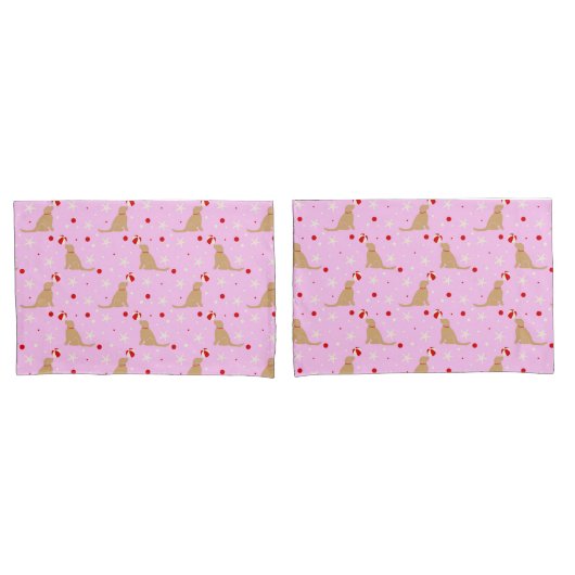 Housse D'oreillers Beach Ball Pup Cotton Candy Pink Coussin Set (devant-Set)
