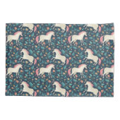 Housse D'oreillers Beau motif magique de licorne (Dos-gauche)