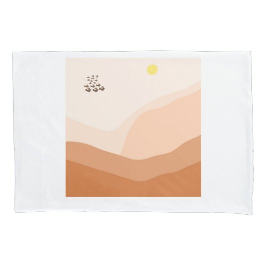 Housse D'oreillers beau paysage art (devant-gauche)