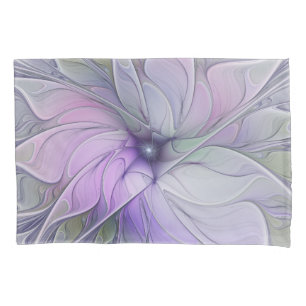 Housse D'oreillers Beauté étonnante Fleur d'art Abstrait fractal mode