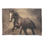Housse D'oreillers Beautiful horse throw pillow (devant-gauche)