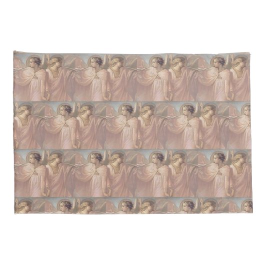 Housse D'oreillers Beaux Anges (Dos-Droit)