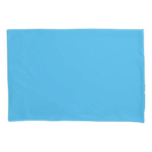 Housse D'oreillers Bébé Bleu Standard Taille Coussin Coque paire