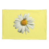 Housse D'oreillers Bee on Daisy Alaskan Summer Nature (Dos)