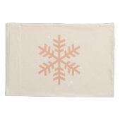 Housse D'oreillers Beige de Noël (Dos)