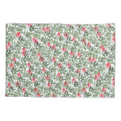 Housse D'oreillers Belle florale rose (Dos-gauche)