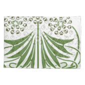 Housse D'oreillers Belle illustration vintage. (Dos)