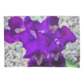 Housse D'oreillers Belle iris violet (devant)