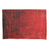 Housse D'oreillers Belle Paire Rouge De Coutrelles ! (devant-gauche)