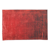 Housse D'oreillers Belle Paire Rouge De Coutrelles ! (devant-Droit)