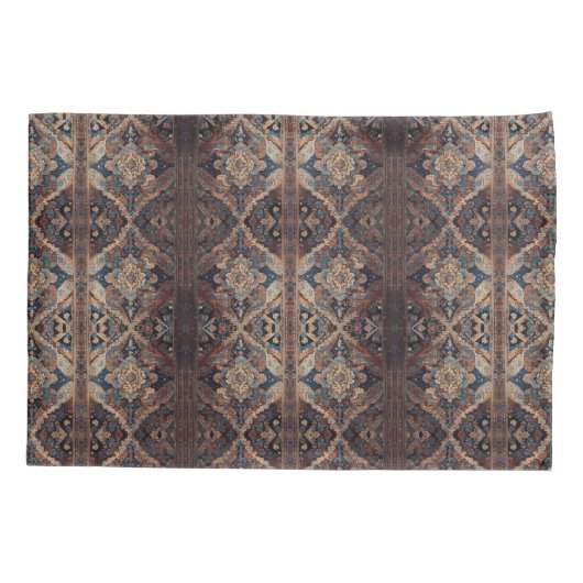 Housse D'oreillers Belle Perse Ancien Motif Collection Moderne (Dos)