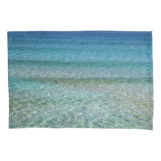 Housse D'oreillers Belle plage de sable (devant)