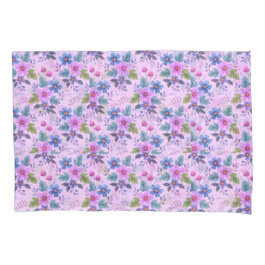Housse D'oreillers Belles fleurs motif floral-36841 (devant)
