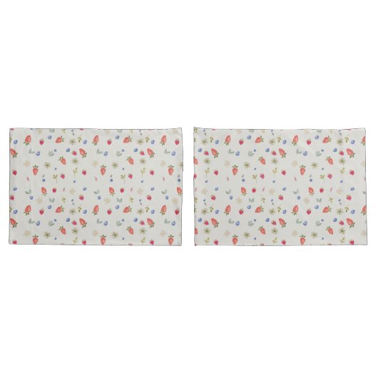 Housse D'oreillers Berry Good (Dos-Set)