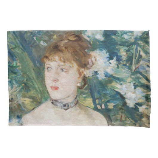 Housse D'oreillers Berthe Morisot - Jeune fille dans une balle (devant)