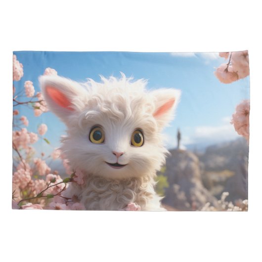 Housse D'oreillers Betsy - Le bébé bouc (Dos)