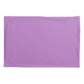Housse D'oreillers Beurre délicat en Lilac simple Pillowcase (Dos)