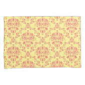 Housse D'oreillers Beurre et canneberge Damas (devant-Droit)