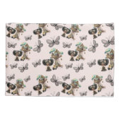 Housse D'oreillers Beurre fée de bois magique mignon (Dos)